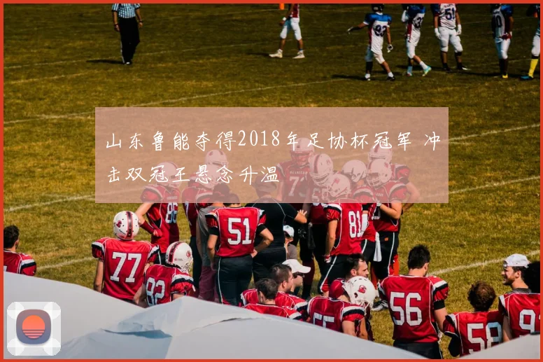 山东鲁能夺得2018年足协杯冠军 冲击双冠王悬念升温